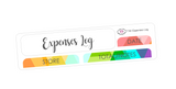 T181 || Geometric Expenses Log Stickers