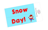 T22 || Owl Snow Day Full Day Stickers