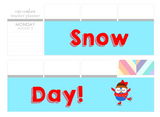 T22 || Owl Snow Day Full Day Stickers