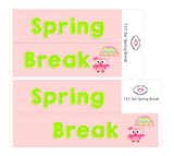 T23 || Owl Spring Break Full Day Stickers