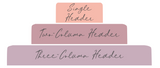 F01 || Floral Neutral Teacher Planner Header Stickers