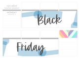 C06 || Craft Paper Black Friday Full Day Stickers