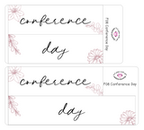 F08 || Floral Conference Day Full Day Stickers