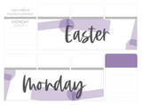 C09 || Craft Paper Easter Monday Full Day Stickers