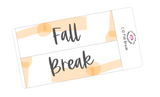 C10 || Craft Paper Fall Break Full Day Stickers