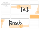 C10 || Craft Paper Fall Break Full Day Stickers