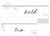 F11 || Floral Field Trip Full Day Stickers