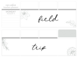 F11 || Floral Field Trip Full Day Stickers