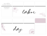 F15 || Floral Labor Day Full Day Stickers