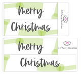 C17 || Craft Paper Merry Christmas Full Day Stickers