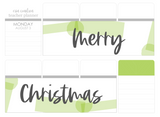 C17 || Craft Paper Merry Christmas Full Day Stickers