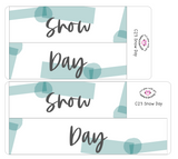 C23 || Craft Paper Snow Day Full Day Stickers