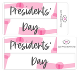 C20 || Craft Paper Presidents' Day Full Day Stickers
