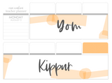 C31 || Craft Paper Yom Kippur Full Day Stickers