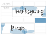 C26 || Craft Paper Thanksgiving Break Full Day Stickers
