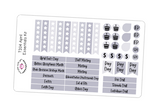 T204 || April Essentials Sticker Kit
