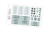 T206 || June Essentials Sticker Kit