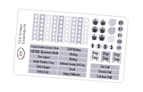 T210 || October Essentials Sticker Kit