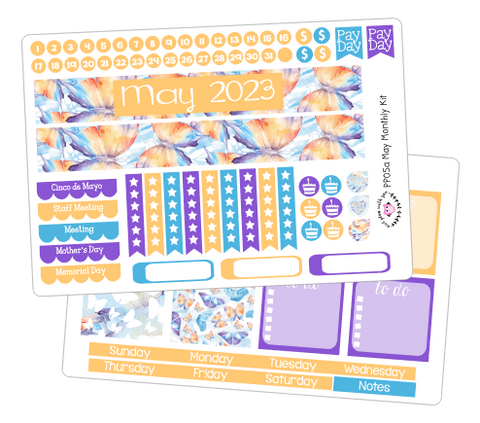 PP05 || May Butterfly Plum Paper Teacher Kit