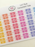 L07 || Multi-Consultant Sale Stickers
