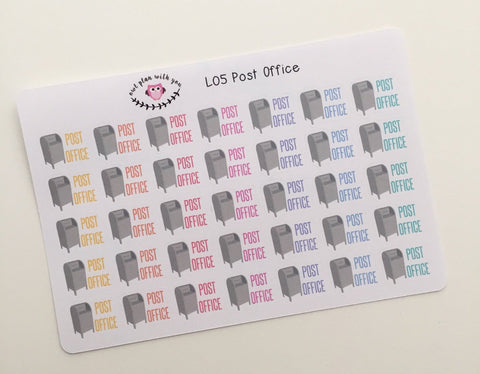 L05 || Post Office Stickers