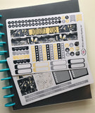 HP01 || Watercolor New Year Happy Planner Teacher Kit