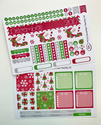 PP12 || December Christmas Plum Paper Teacher Kit