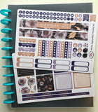 HP09 || September Lavender Glitter Happy Planner Teacher Kit