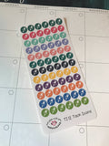 TI12 || 72 Tack Icon Stickers