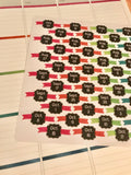T38 || 240 Ribbon Watercolor Date Stickers for the 2018-2019 School Year