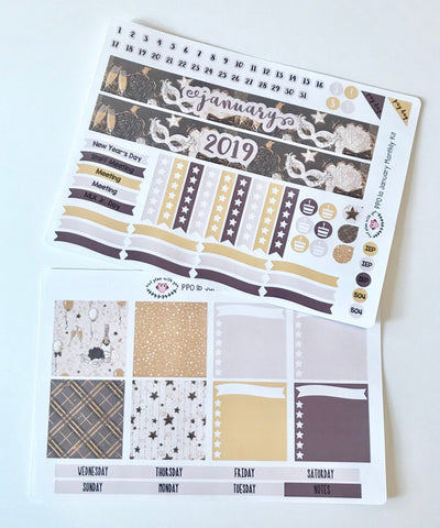 PP01 || January Celebration Plum Paper Teacher Kit