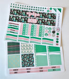 PP07 || July Cactus Plum Paper Planner Kit