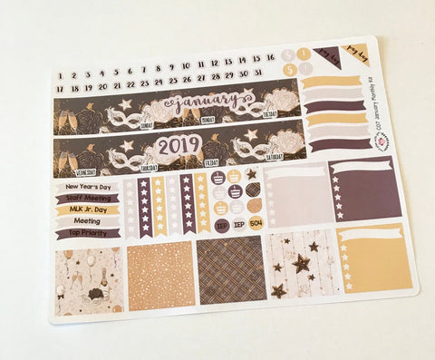 CP07 || January Celebration Planner Classic Teacher Kit