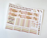 HP05 || May Rose Gold Happy Planner Teacher Kit