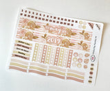 PP05 || May Rose Gold Plum Paper Teacher Kit