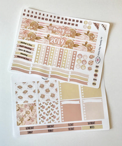 PP05 || May Rose Gold Plum Paper Teacher Kit