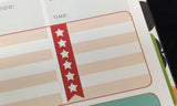 T63 || 32 Star Checklist Stickers