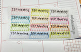 12 CUSTOM Chevron Boxes|| For Erin Condren Teacher Planners