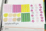 H08 || Pink Lemonade Weekly Planner Kit || For Horizontal Erin Condren Life Planners