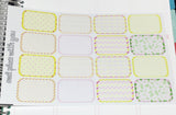 H08 || Pink Lemonade Weekly Planner Kit || For Horizontal Erin Condren Life Planners