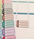 U19 || 18 To Do Half Box Stickers