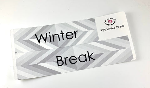 R29 || Retro Winter Break Full Day Stickers