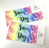 K23 || Kaleidoscope Snow Day Full Day Stickers