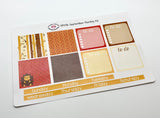 HP09 || September Woodland Happy Planner Teacher Kit