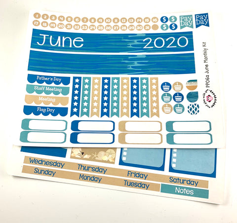 PP06 || June Beach Plum Paper Teacher Kit
