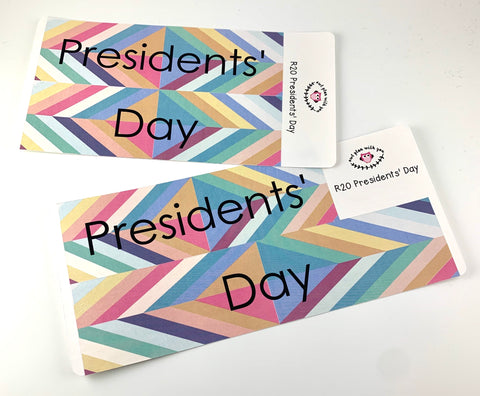 R20 || Retro Presidents’ Day Full Day Stickers