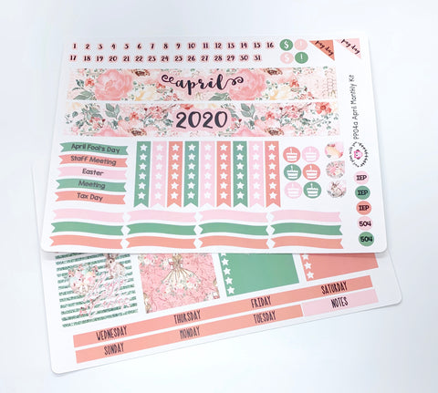 PP04 || April Floral Plum Paper Teacher Kit