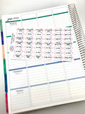 K04 || Kaleidoscope Teacher Planner Sticker Set