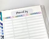 K32 || Kaleidoscope Passwords Log Stickers