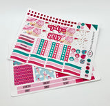 PP07 || July Ice Cream Plum Paper Planner Kit